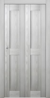 AVON 07 RN RIBEIRA ASH BI-FOLD BELLDINNI MODERN INTERIOR DOOR - 1