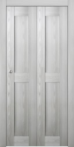 AVON 07 RN RIBEIRA ASH BI-FOLD BELLDINNI MODERN INTERIOR DOOR - 1