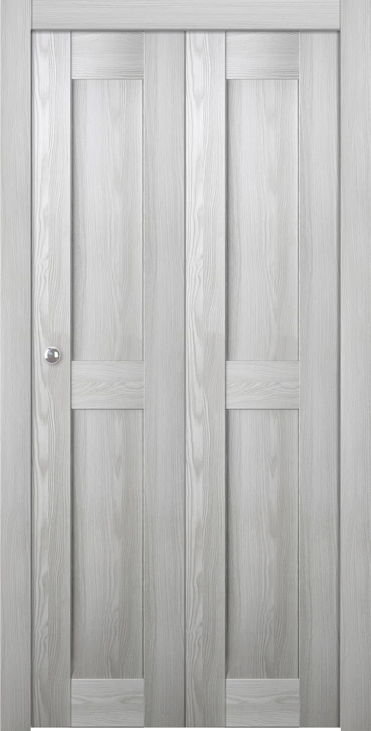 AVON 07 RN RIBEIRA ASH BI-FOLD BELLDINNI MODERN INTERIOR DOOR - 1