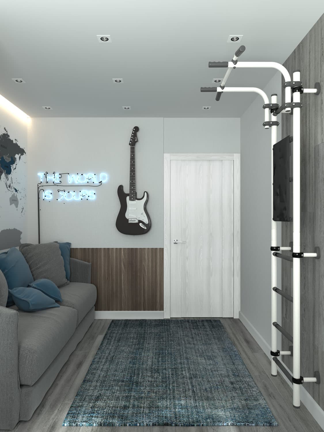 AVON 01 RIBEIRA ASH BYPASS DOORS BELLDINNI MODERN INTERIOR DOOR - 2