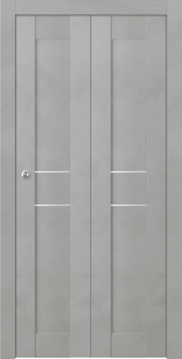 AVON 07 2HN LIGHT URBAN BI-FOLD BELLDINNI MODERN INTERIOR DOOR - 1