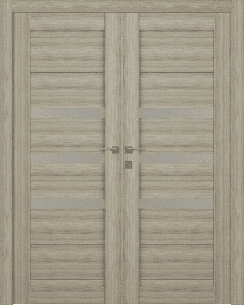 DORA VETRO SHAMBOR DOUBLE BELLDINNI MODERN INTERIOR DOOR - 1