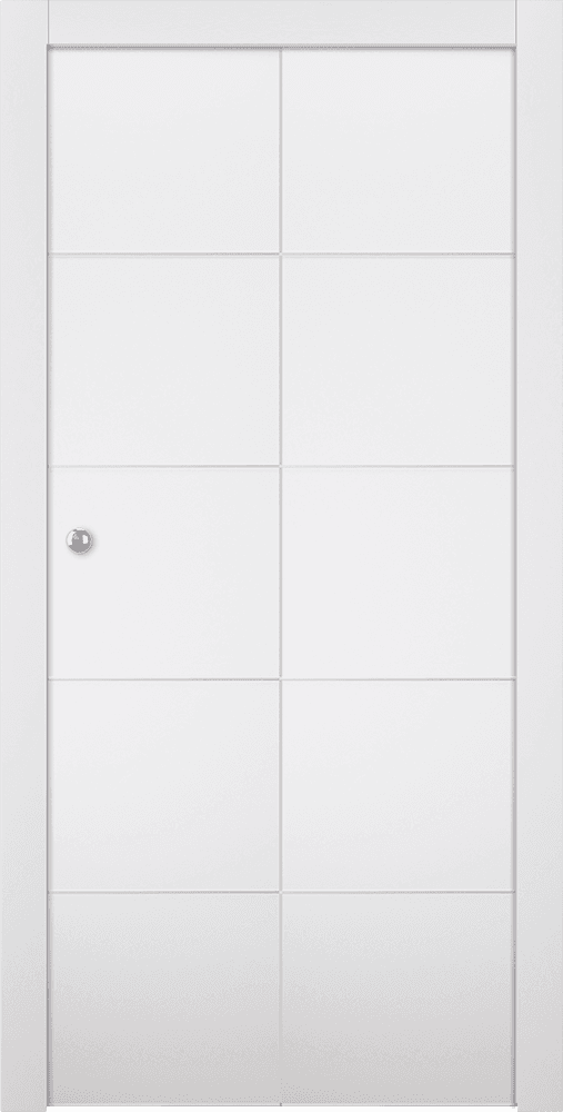 ARVIKA POLAR WHITE BI-FOLD BELLDINNI MODERN INTERIOR DOOR
