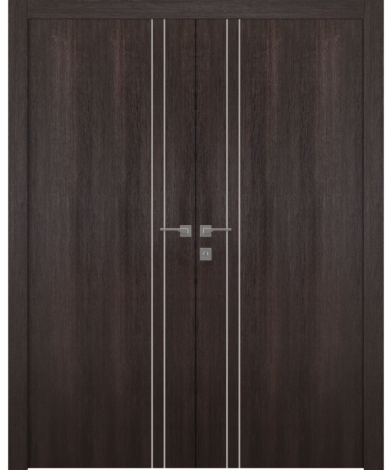 OPTIMA 2V VERALINGA OAK DOUBLE POCKET DOORS BELLDINNI MODERN INTERIOR DOOR