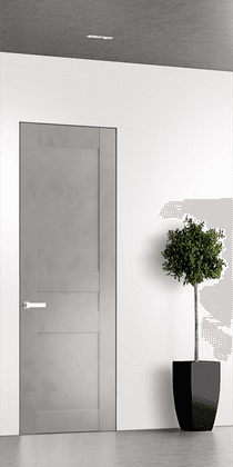 AVON 07 2R LIGHT URBAN INVISIBLE METAL FRAME BELLDINNI MODERN INTERIOR DOOR - 1