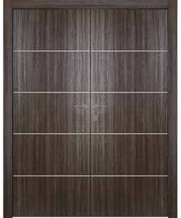 PALLADIO 4H GRAY OAK CLOSET BELLDINNI MODERN INTERIOR DOOR - 1