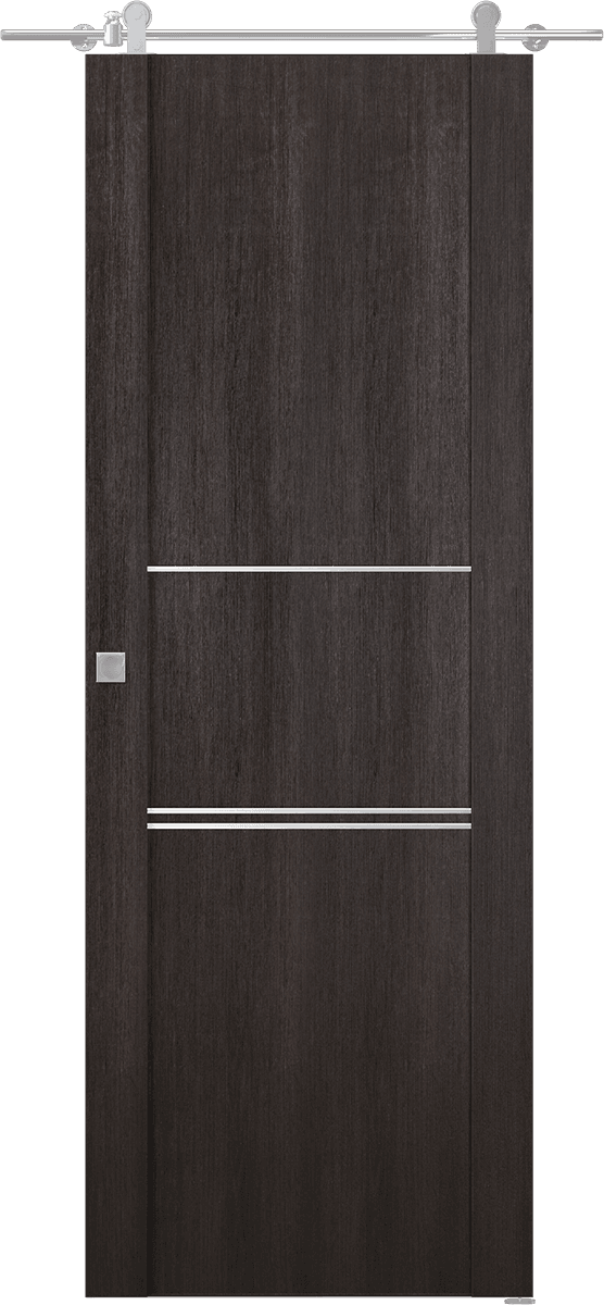 AVON 01 3H VERALINGA OAK DOUBLE BARN BELLDINNI MODERN INTERIOR DOOR - 1