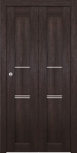 AVON 07 3H VERALINGA OAK BI-FOLD BELLDINNI MODERN INTERIOR DOOR - 1