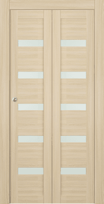 AVON 07-04 VETRO LOIRE ASH BI-FOLD DOORS BELLDINNI MODERN INTERIOR DOOR - 1