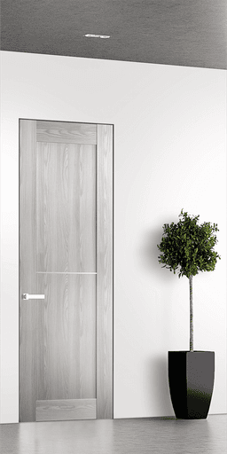 AVON 07 1H RIBEIRA ASH INVISIBLE METAL FRAME BELLDINNI MODERN INTERIOR DOOR - 1