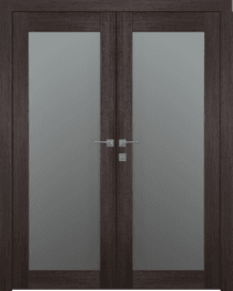 AVON 207 VETRO VERALINGA OAK CLOSET BELLDINNI MODERN INTERIOR DOOR - 1