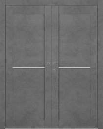 AVON 07 1H DARK URBAN DOUBLE BELLDINNI MODERN INTERIOR DOOR - 1