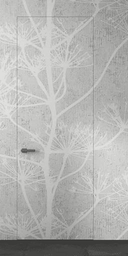 Primed Door Wallpaper Frameless Belldinni Modern Interior Door - 3