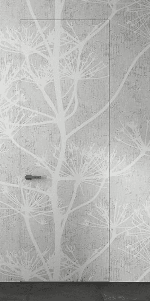 Primed Door Wallpaper Frameless Belldinni Modern Interior Door - 3