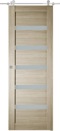 LEORA VETRO SHAMBOR DOUBLE BARN BELLDINNI MODERN INTERIOR DOOR - 2