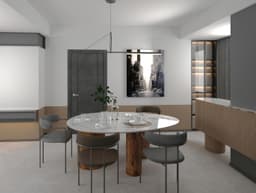 AVON 01 DARK URBAN SWING BELLDINNI MODERN INTERIOR DOOR - 2