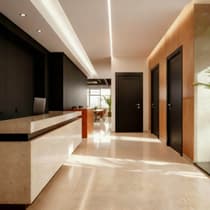 SHAKER 1 PANEL BLACK MATTE POCKET BELLDINNI MODERN INTERIOR DOOR - 3