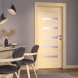 AVON 07-04 VETRO LOIRE ASH SWING DOORS BELLDINNI MODERN INTERIOR DOOR - 2