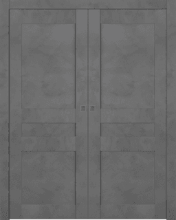 AVON 07 2R DARK URBAN DOUBLE POCKET DOORS BELLDINNI MODERN INTERIOR DOOR - 1