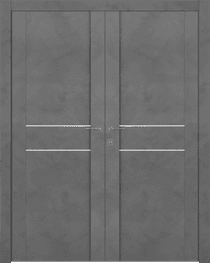 AVON 01 2HN DARK URBAN DOUBLE BELLDINNI MODERN INTERIOR DOOR - 1