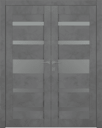 AVON 07-05 VETRO DARK URBAN CLOSET BELLDINNI MODERN INTERIOR DOOR - 1