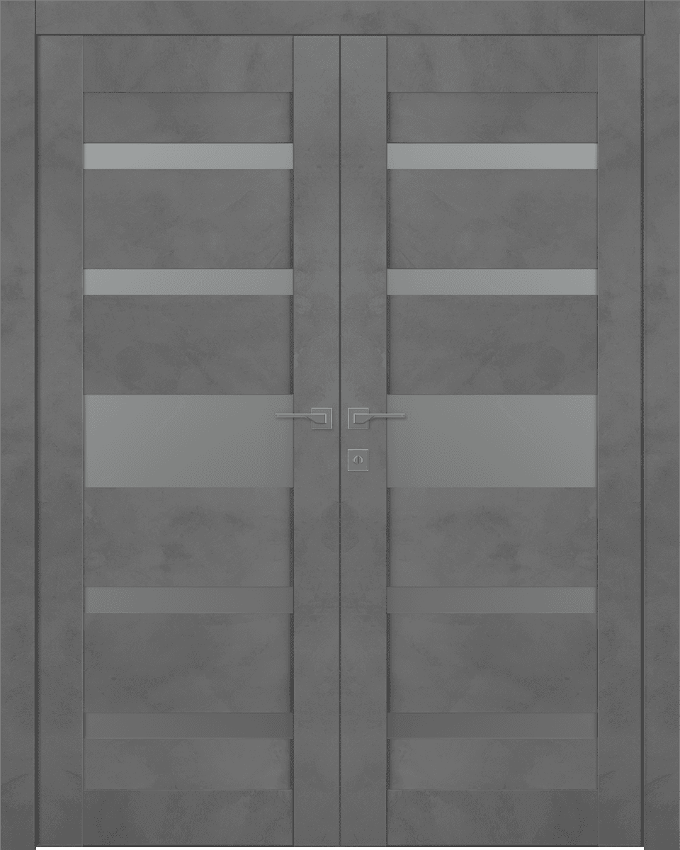 AVON 07-05 VETRO DARK URBAN CLOSET BELLDINNI MODERN INTERIOR DOOR - 1