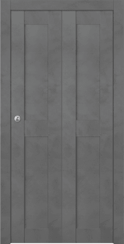 AVON 07 RN DARK URBAN DOUBLE BI-FOLD BELLDINNI MODERN INTERIOR DOOR - 1