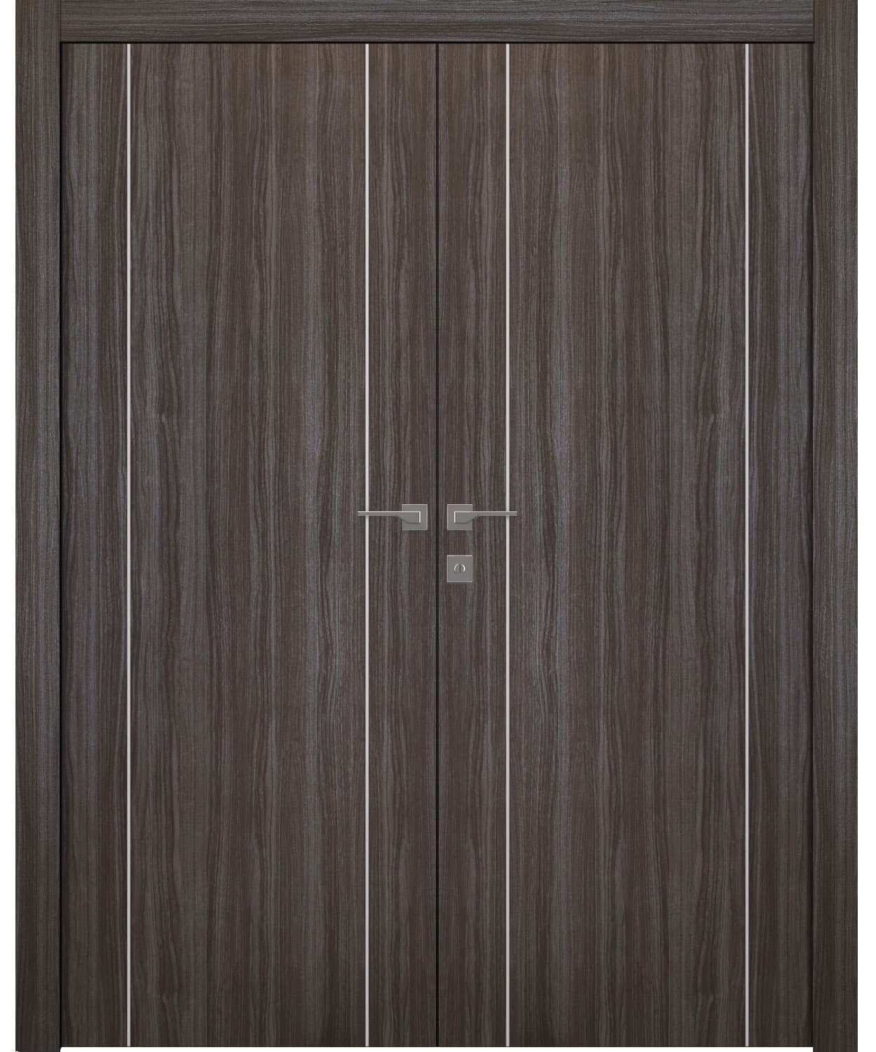 UNICA 2U GRAY OAK CLOSET BELLDINNI MODERN INTERIOR DOOR - 1