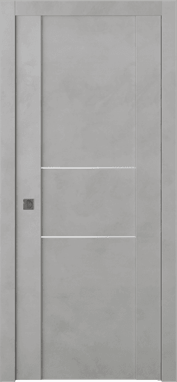 AVON 01 2H LIGHT URBAN POCKET DOORS BELLDINNI MODERN INTERIOR DOOR - 1