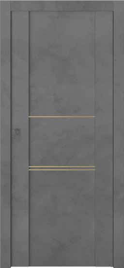 AVON 01 3H GOLD DARK URBAN POCKET DOORS BELLDINNI MODERN INTERIOR DOOR - 1