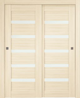 AVON 07-04 VETRO LOIRE ASH BYPASS DOORS BELLDINNI MODERN INTERIOR DOOR - 1