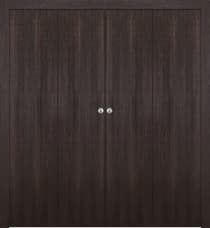 OPTIMA VERALINGA OAK DOUBLE BI-FOLD BELLDINNI MODERN INTERIOR DOOR - 1