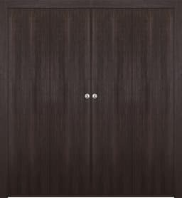 OPTIMA VERALINGA OAK DOUBLE BI-FOLD BELLDINNI MODERN INTERIOR DOOR - 1