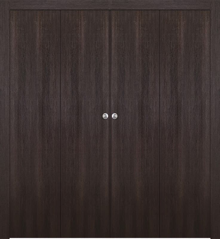 OPTIMA VERALINGA OAK DOUBLE BI-FOLD BELLDINNI MODERN INTERIOR DOOR - 1