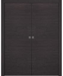AVANTI BLACK APRICOT DOUBLE POCKET BELLDINNI MODERN INTERIOR DOOR - 1