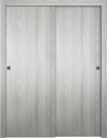 OPTIMA RIBEIRA ASH BYPASS BELLDINNI MODERN INTERIOR DOOR - 1
