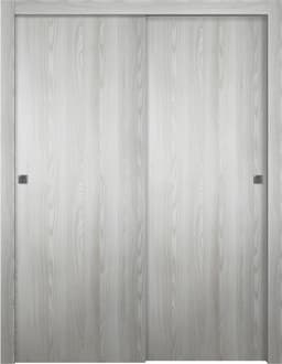 OPTIMA RIBEIRA ASH BYPASS BELLDINNI MODERN INTERIOR DOOR - 1