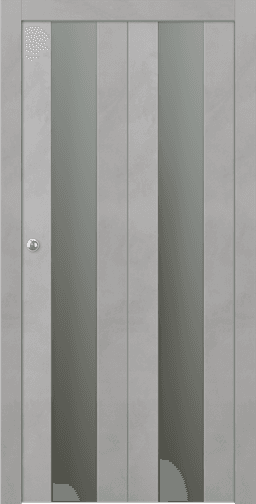 AVON 202 VETRO LIGHT URBAN BI-FOLD BELLDINNI MODERN INTERIOR DOOR - 1