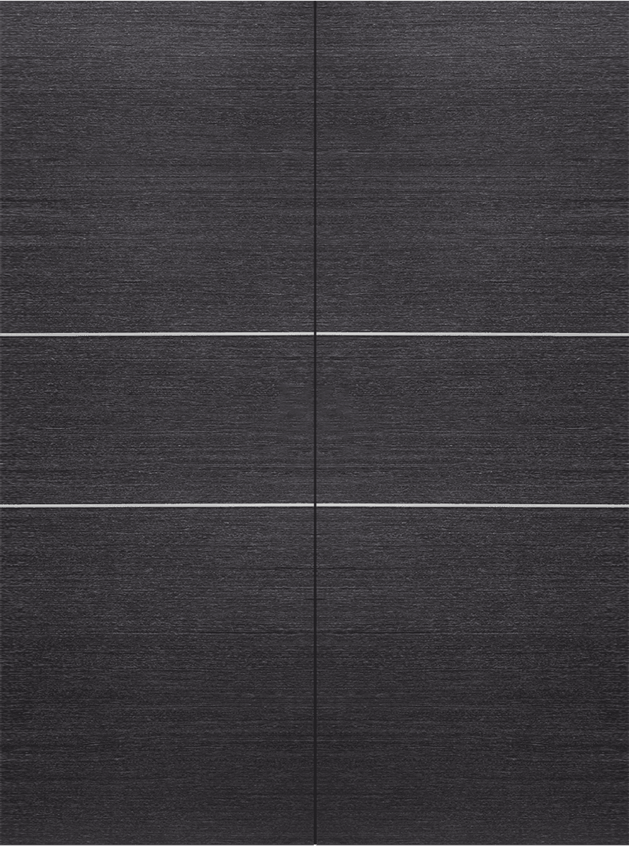 AVANTI 2H BLACK APRICOT DOUBLE BARN BELLDINNI MODERN INTERIOR DOOR - 2