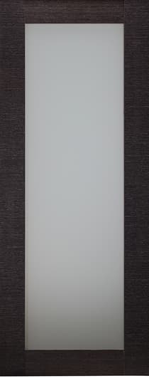 AVANTI 207 VETRO BLACK APRICOT SLAB BELLDINNI MODERN INTERIOR DOOR - 1