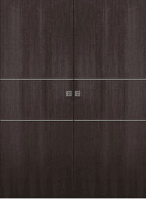 OPTIMA 2H VERALINGA OAK DOUBLE MAGIC BELLDINNI MODERN INTERIOR DOOR - 1