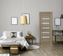 LEORA VETRO SHAMBOR SWING BELLDINNI MODERN INTERIOR DOOR - 2
