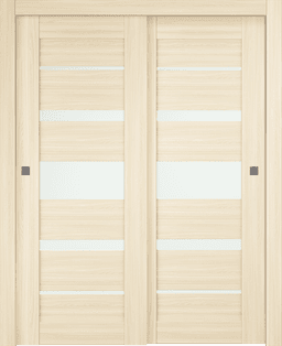 AVON 07-03 VETRO LOIRE ASH BYPASS DOORS BELLDINNI MODERN INTERIOR DOOR - 1