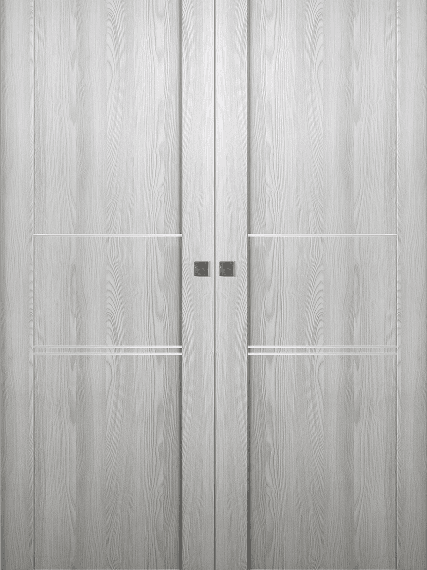 AVON 01 3H RIBEIRA ASH DOUBLE MAGIC BELLDINNI MODERN INTERIOR DOOR - 1