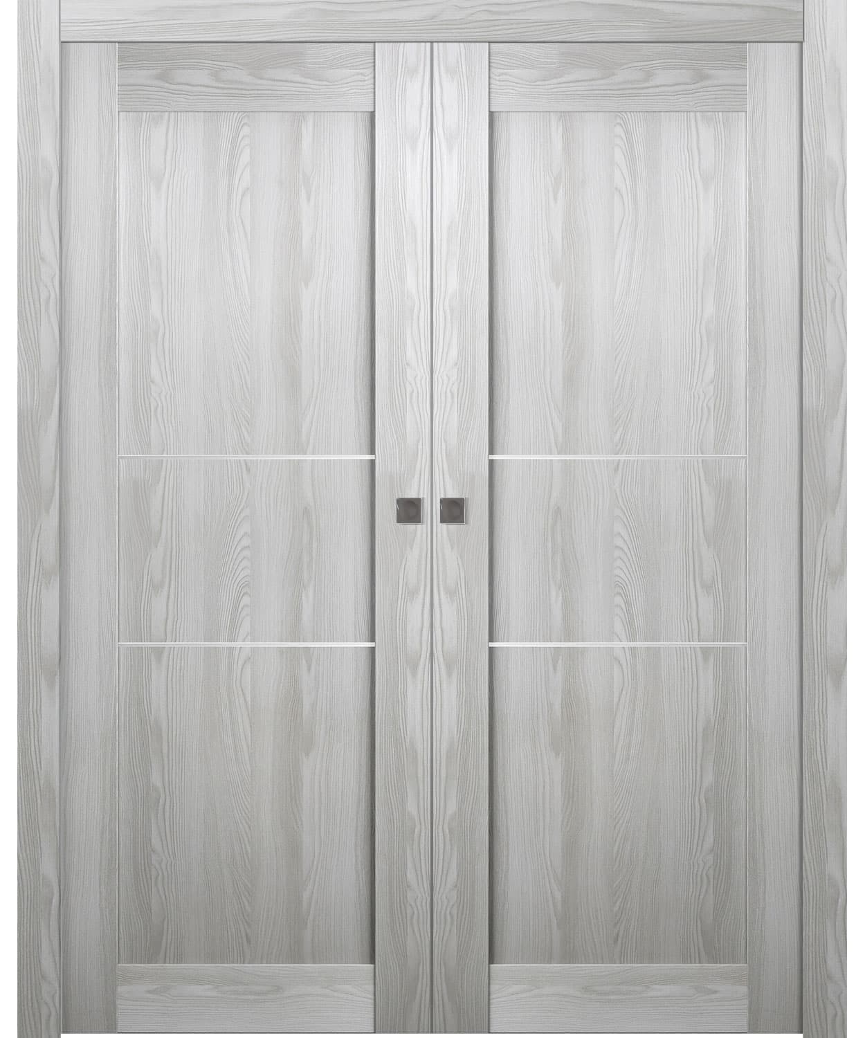 AVON 07 2H RIBEIRA ASH DOUBLE POCKET BELLDINNI MODERN INTERIOR DOOR - 1