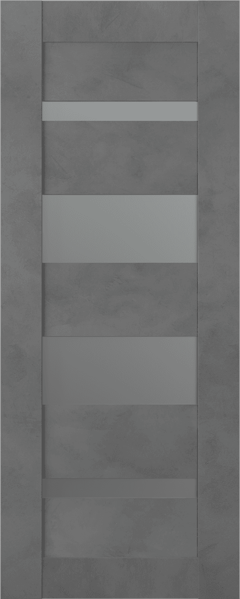 AVON 07-01 VETRO DARK URBAN BARN BELLDINNI MODERN INTERIOR DOOR - 2