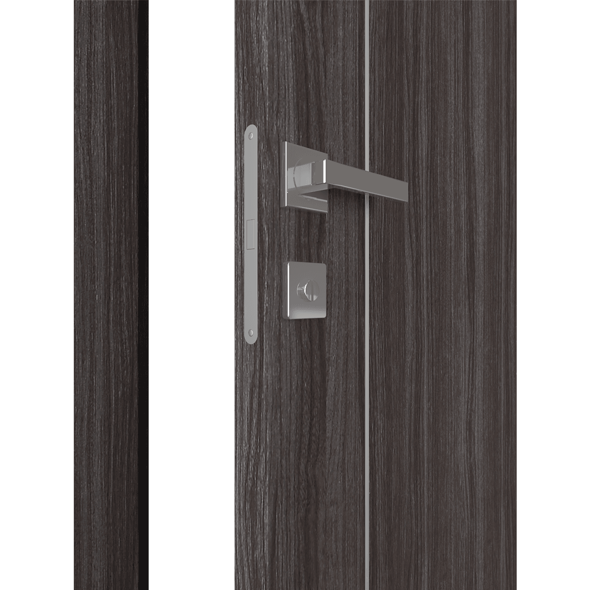 UNICA 2U GRAY OAK CLOSET BELLDINNI MODERN INTERIOR DOOR - 2