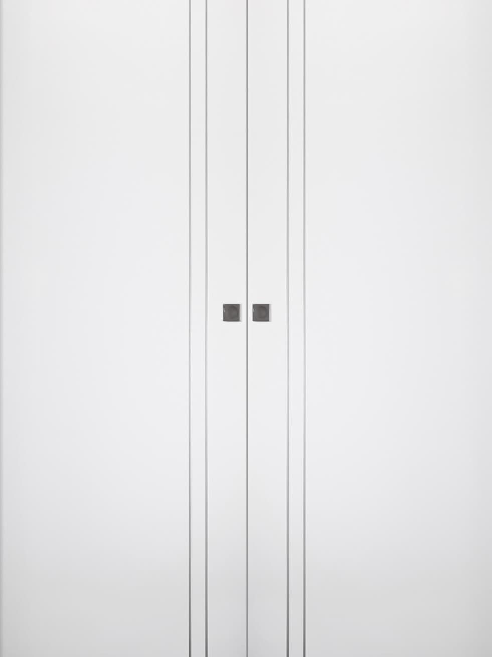 OPTIMA 2V SNOW WHITE DOUBLE MAGIC BELLDINNI MODERN INTERIOR DOOR - 1