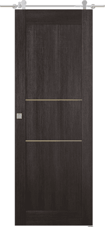 AVON 07 2H GOLD VERALINGA OAK DOUBLE BARN BELLDINNI MODERN INTERIOR DOOR - 1