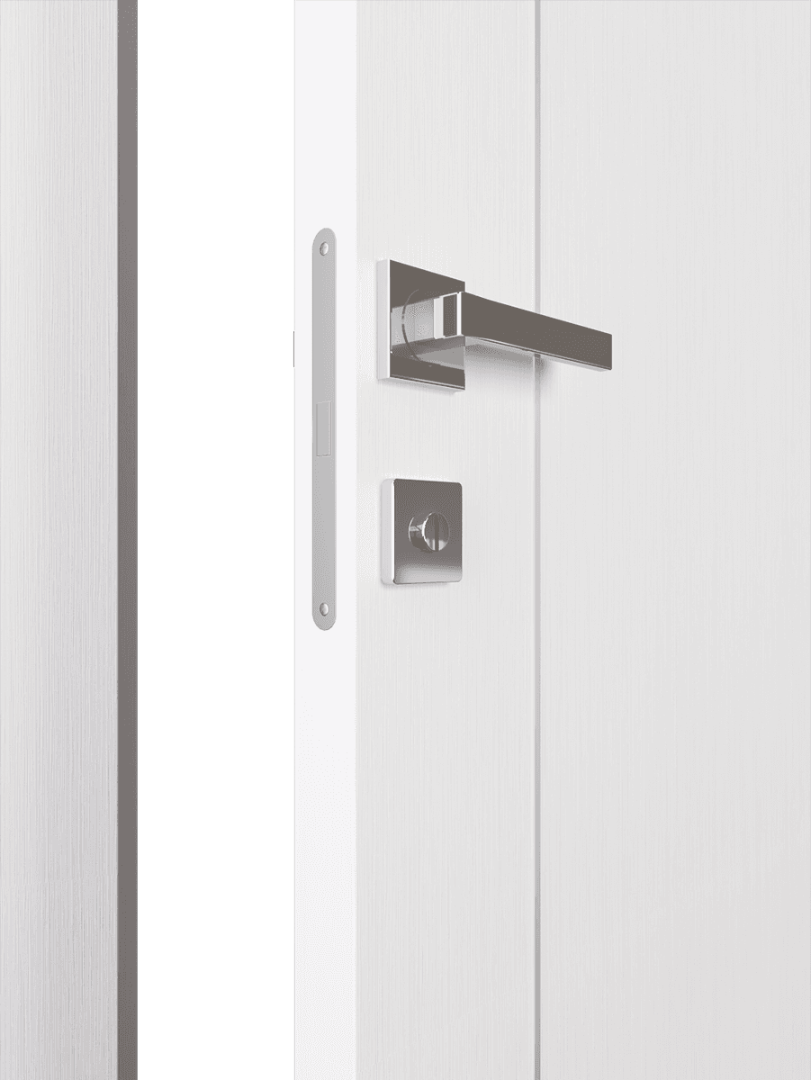 PALLADIO 2U BLACK BIANCO NOBLE DOUBLE DOORS BELLDINNI MODERN INTERIOR DOOR - 4